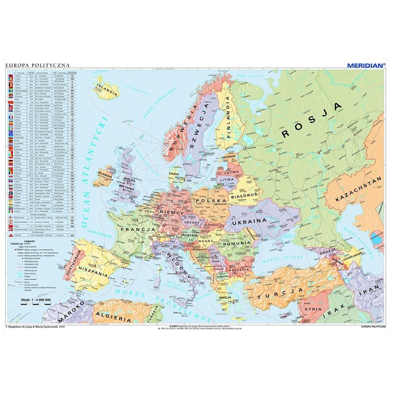Mapa polityczna Europy