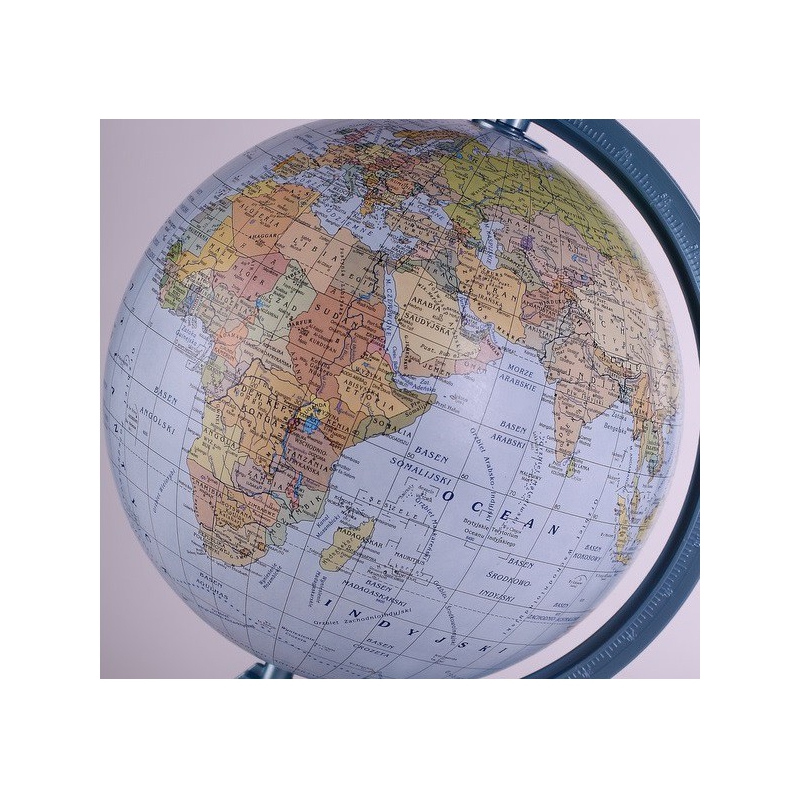 Globus polityczno -fizyczny podświetlany 32cm
