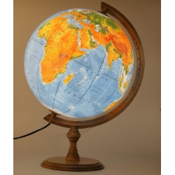 Globus polityczno -fizyczny podświetlany 32cm