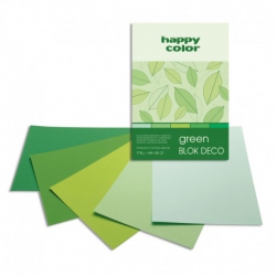 Blok zielony -green A4